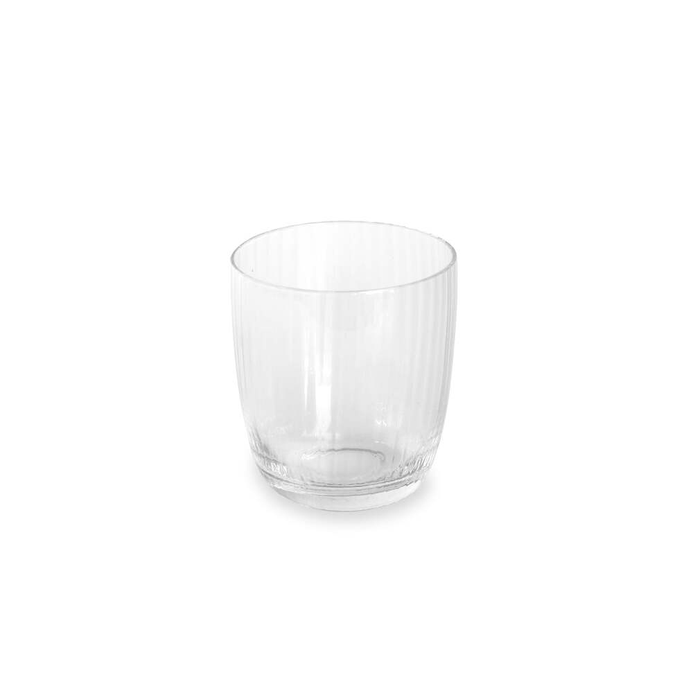 Venice Stemless Wine Glass/Double Old Fashioned Glass Set of 4 - Clear by Beatriz Ball 1