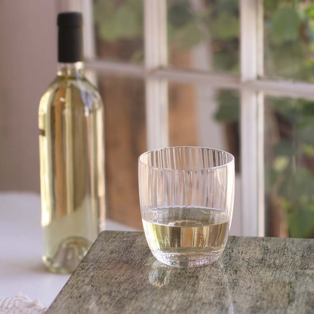 Venice Stemless Wine Glass/Double Old Fashioned Glass Set of 4 - Clear by Beatriz Ball 3