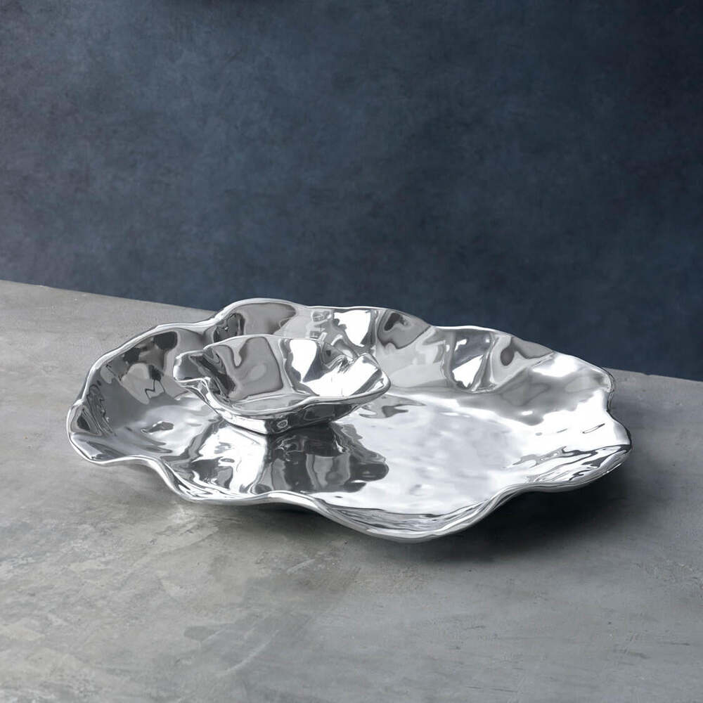 Vento Bergamo Chip & Dip Bowl by Beatriz Ball 1