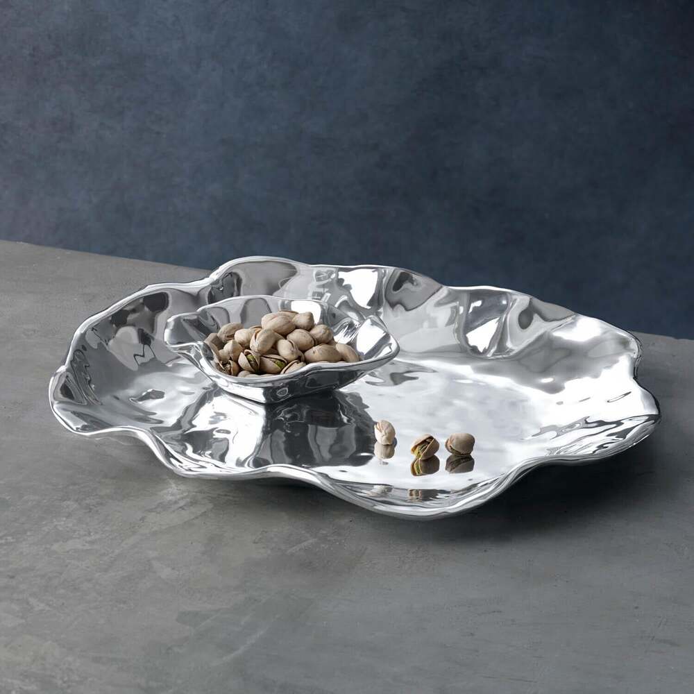 Vento Bergamo Chip & Dip Bowl by Beatriz Ball 3