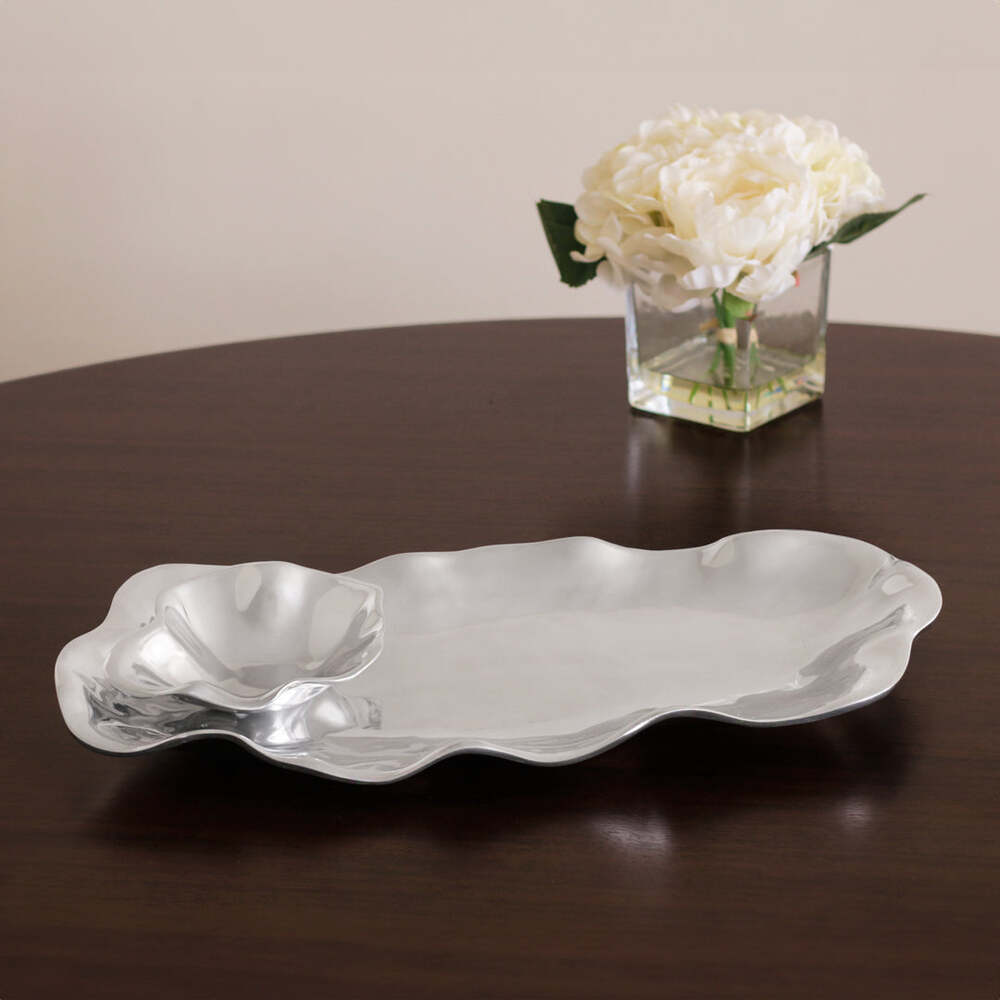 Vento Bergamo Oval Chip & Dip Bowl by Beatriz Ball 5