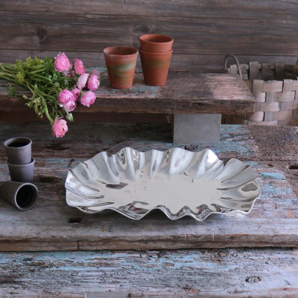 Vento Bloom Large Oval Platter by Beatriz Ball 5