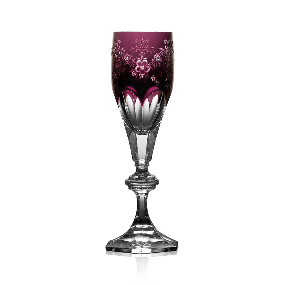 Versailles Amethyst Flute by Varga Crystal
