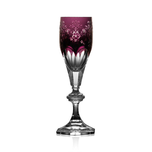 Versailles Amethyst Flute by Varga Crystal