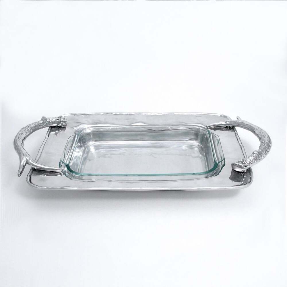 Western Antlers Pyrex Casserole 9" x 13" by Beatriz Ball - 1