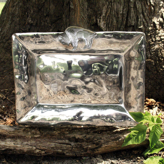 Western Buffalo Medium Rectangular Tray by Beatriz Ball