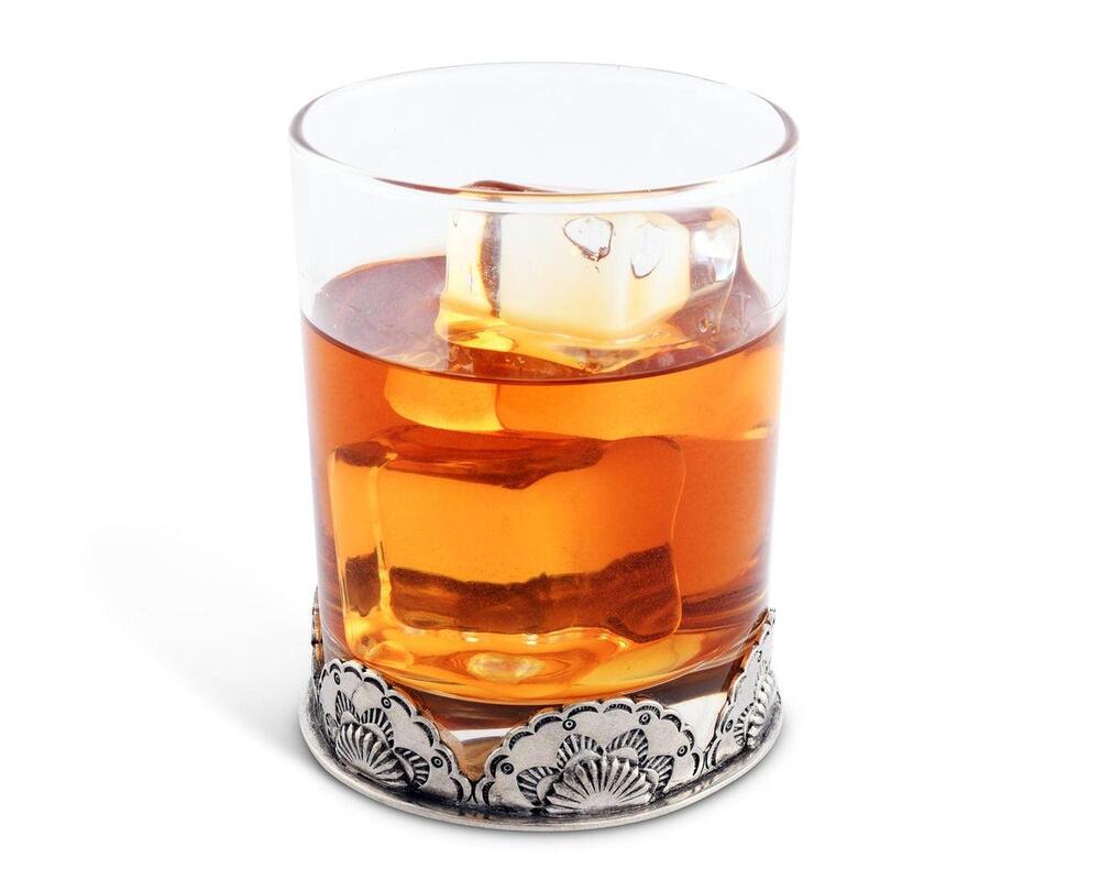 Western Double Old Fashioned Glass by Vagabond House 1