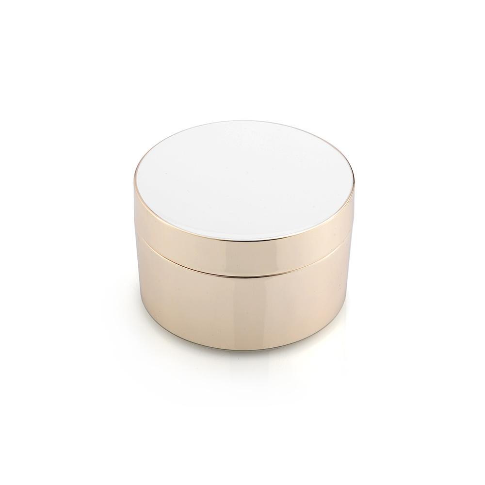 White & Gold Trinket Pot 3" by Addison Ross Additional Image-3