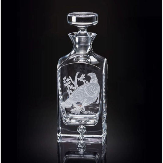 Wild Turkey Decanter Upland Game Birds by Julie Wear