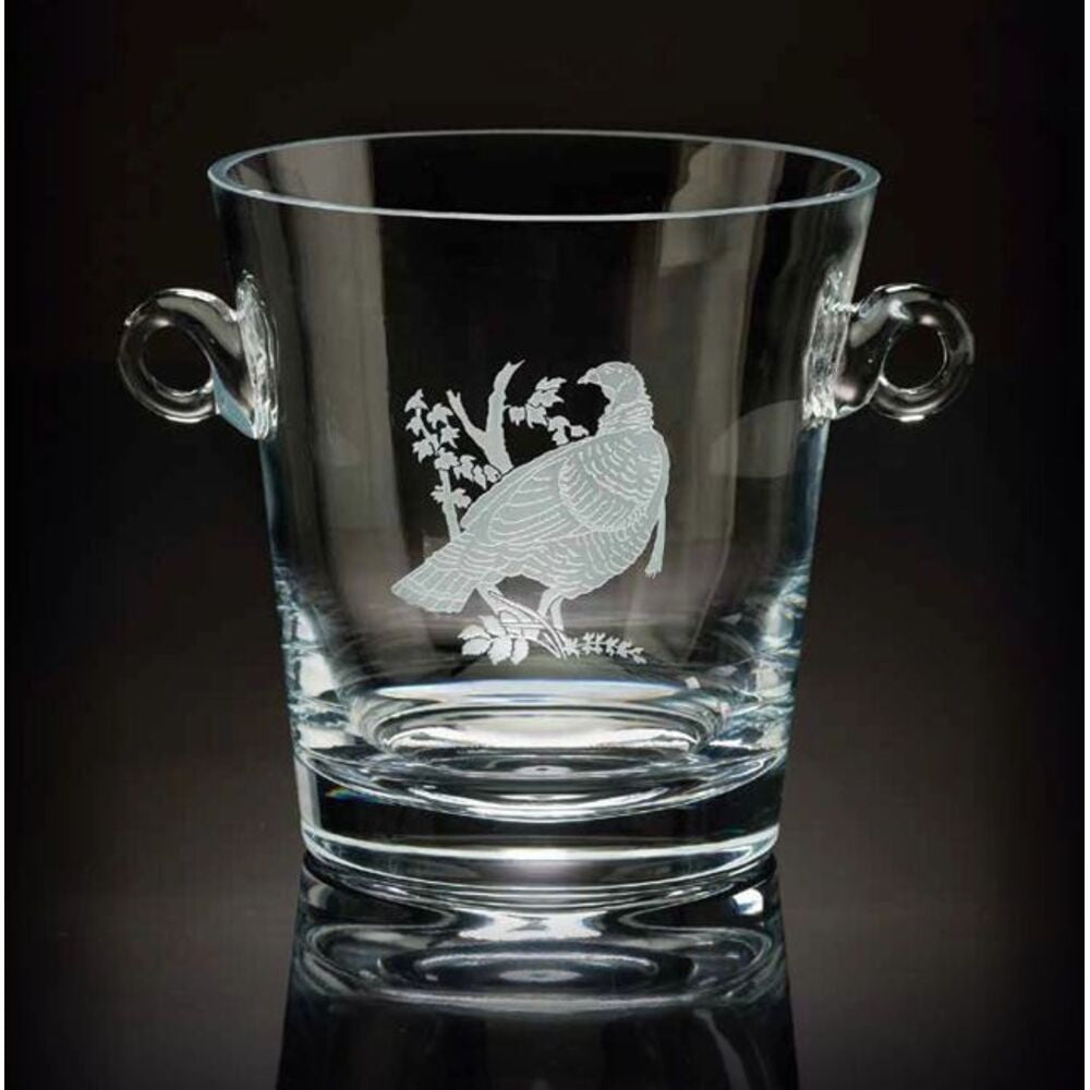 Wild Turkey Ice Bucket Upland Game Birds by Julie Wear