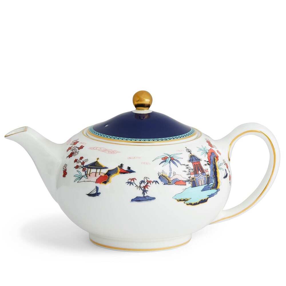 Wonderlust Blue Pagoda 3 Piece Set by Wedgwood Additional Image - 3