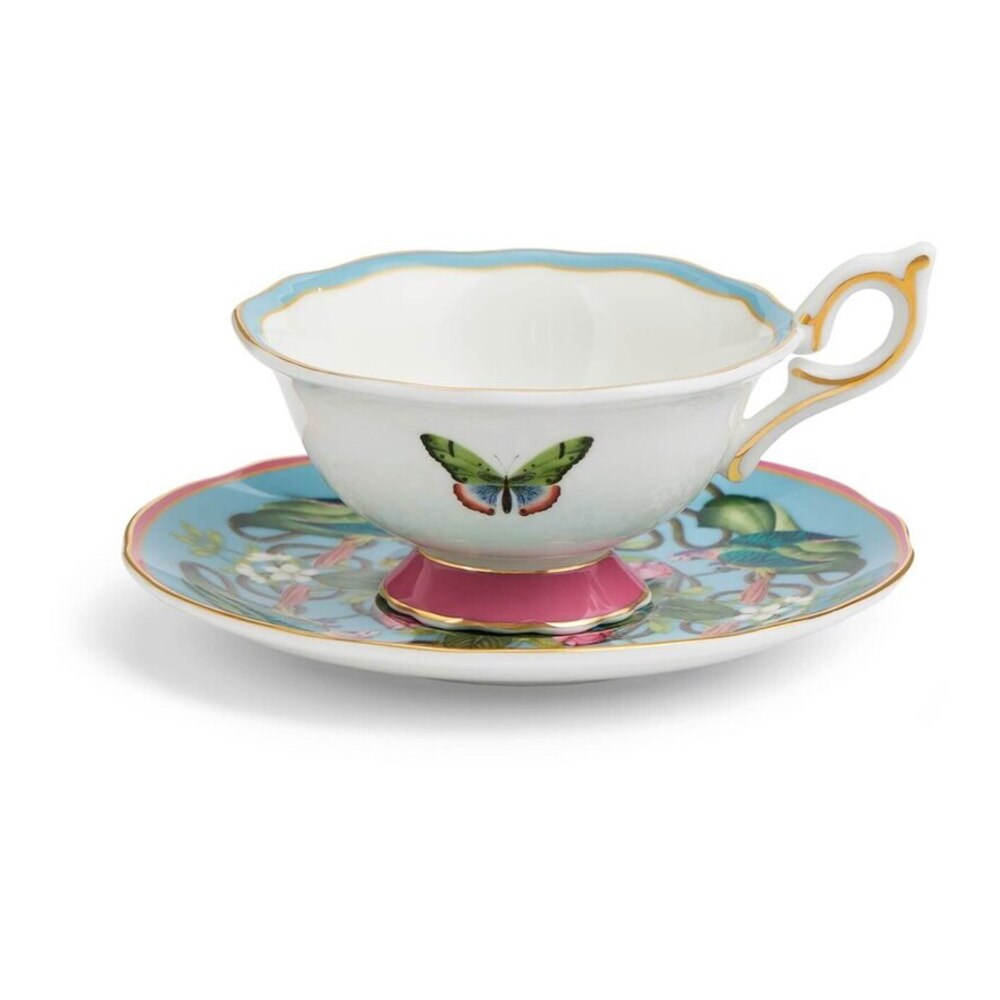 Wonderlust Menagerie Teacup & Saucer by Wedgwood
