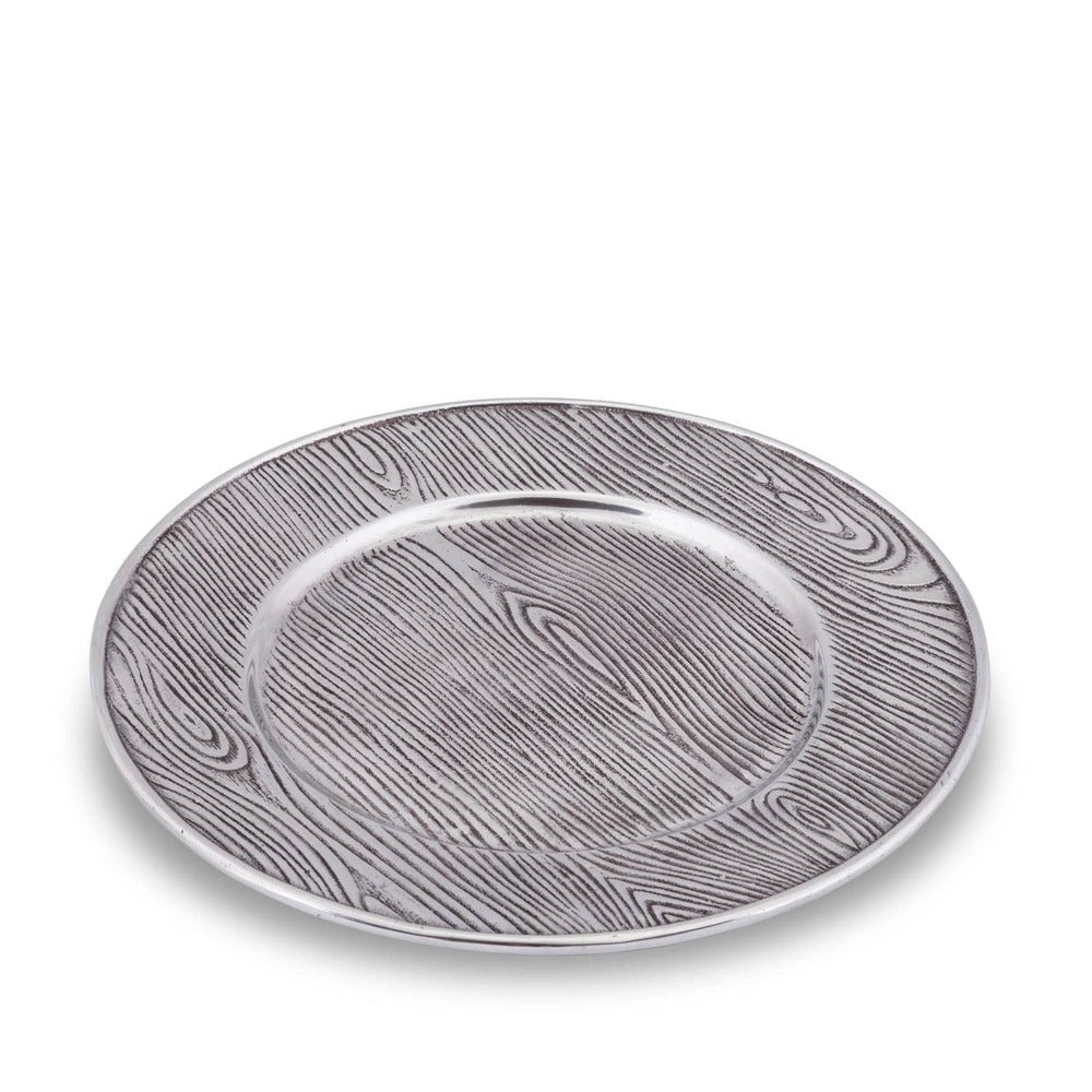 Wood Grain Charger by Arthur Court Designs Additional Image -2