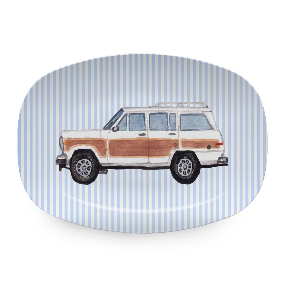 Woodie Wagon Platter by Mariposa