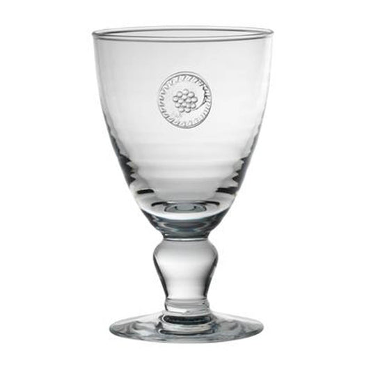 Berry & Thread Clear Footed Goblet by Juliska