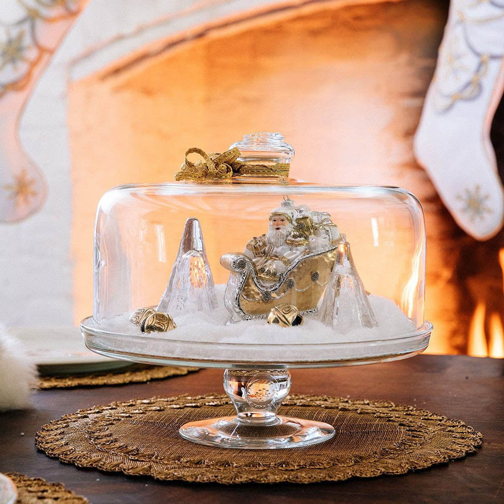 Berry & Thread Glassware Cake Dome by Juliska Additional Image-2