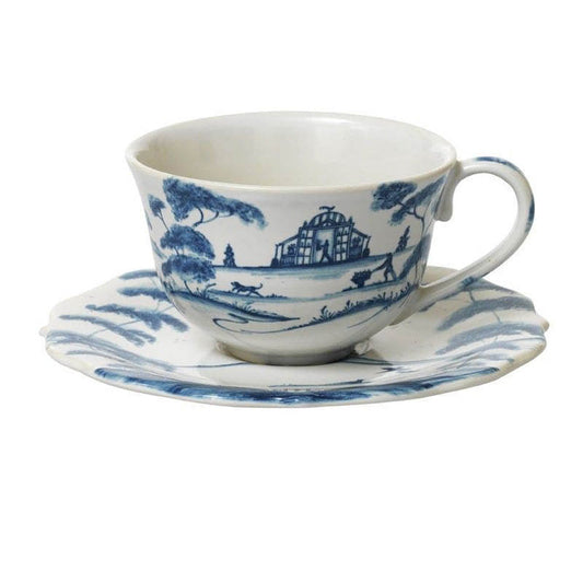 Country Estate Delft Blue Tea/Coffee Cup (8 oz) by Juliska Additional Image-1