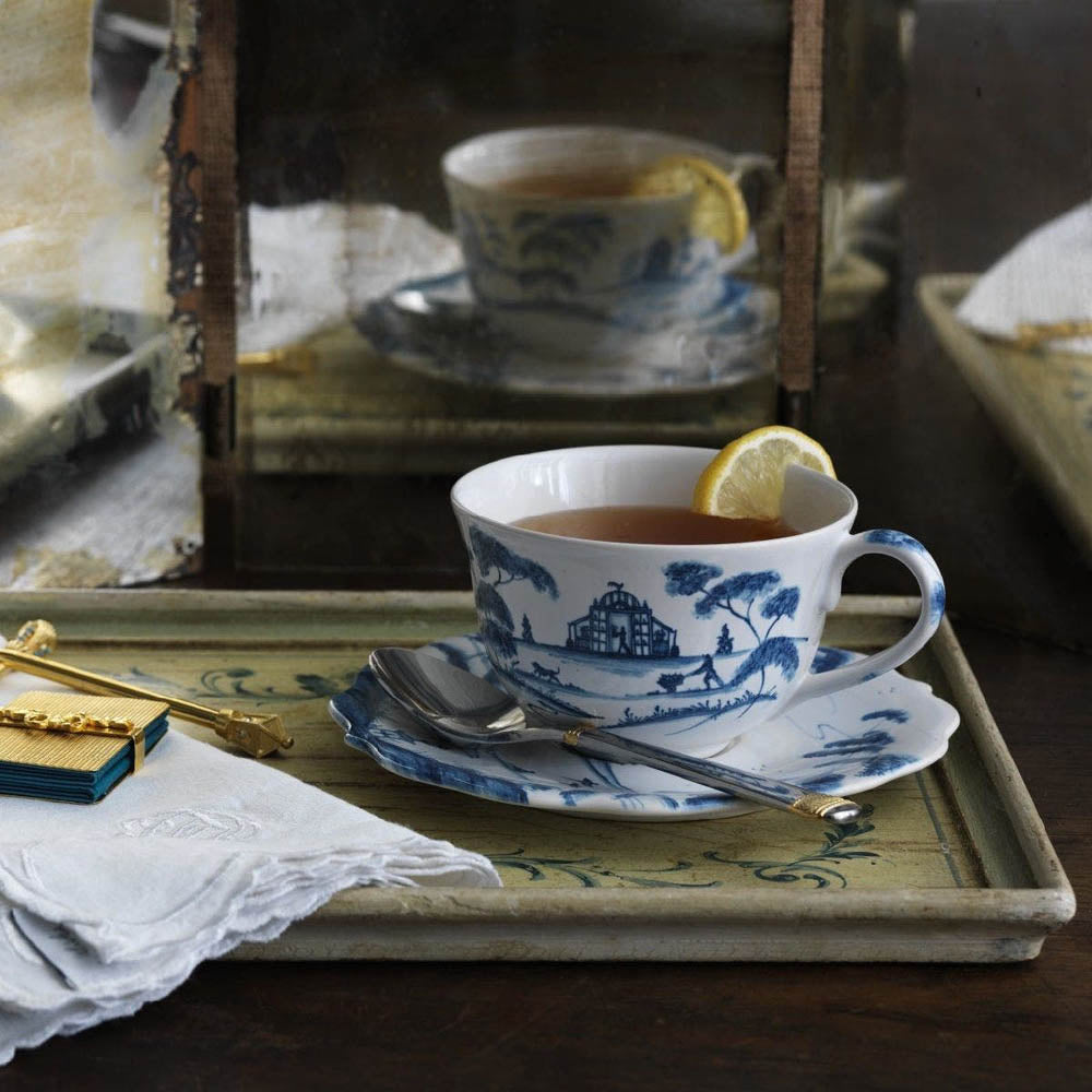 Country Estate Delft Blue Saucer by Juliska Additional Image-2