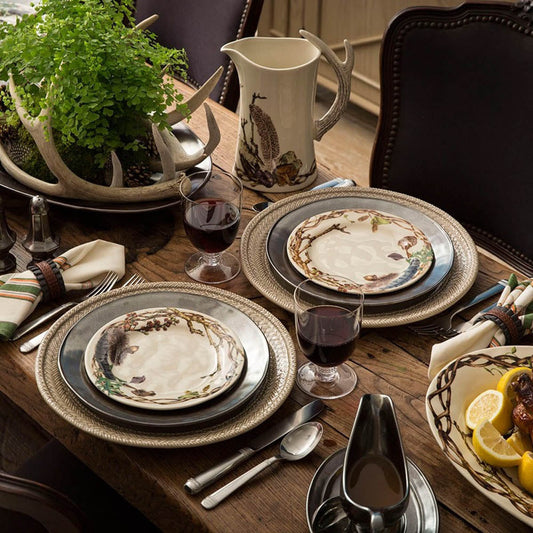 Forest Walk Party Plates Set of Four by Juliska Additional Image-1