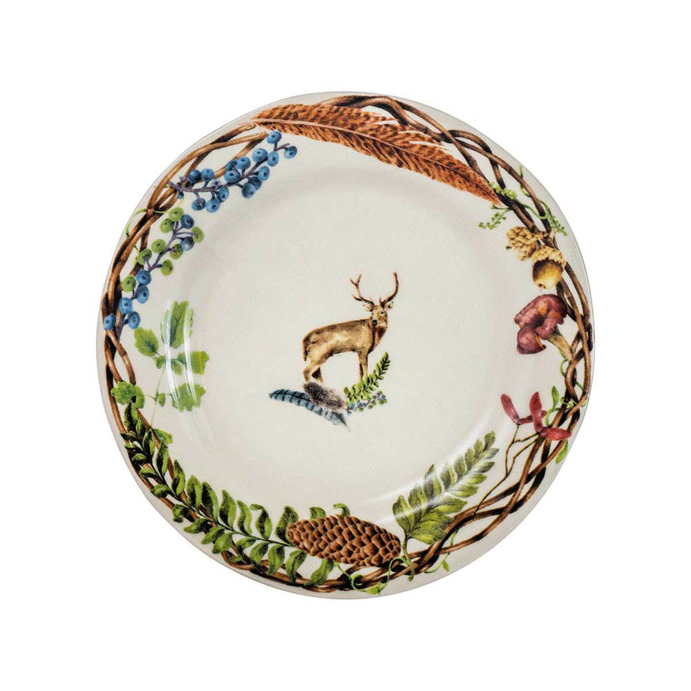 Forest Walk Dessert/Salad Plate Assorted Set of 4 by Juliska Additional Image-10