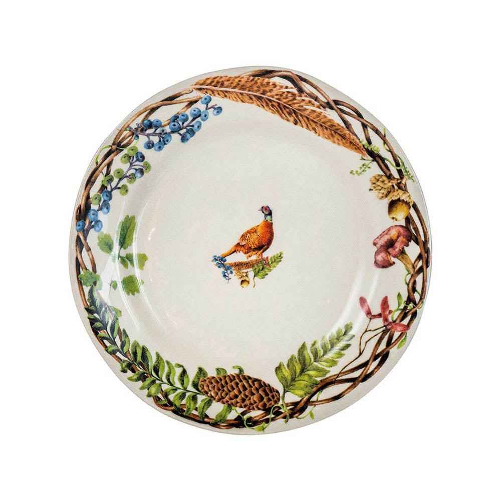 Forest Walk Dessert/Salad Plate Assorted Set of 4 by Juliska