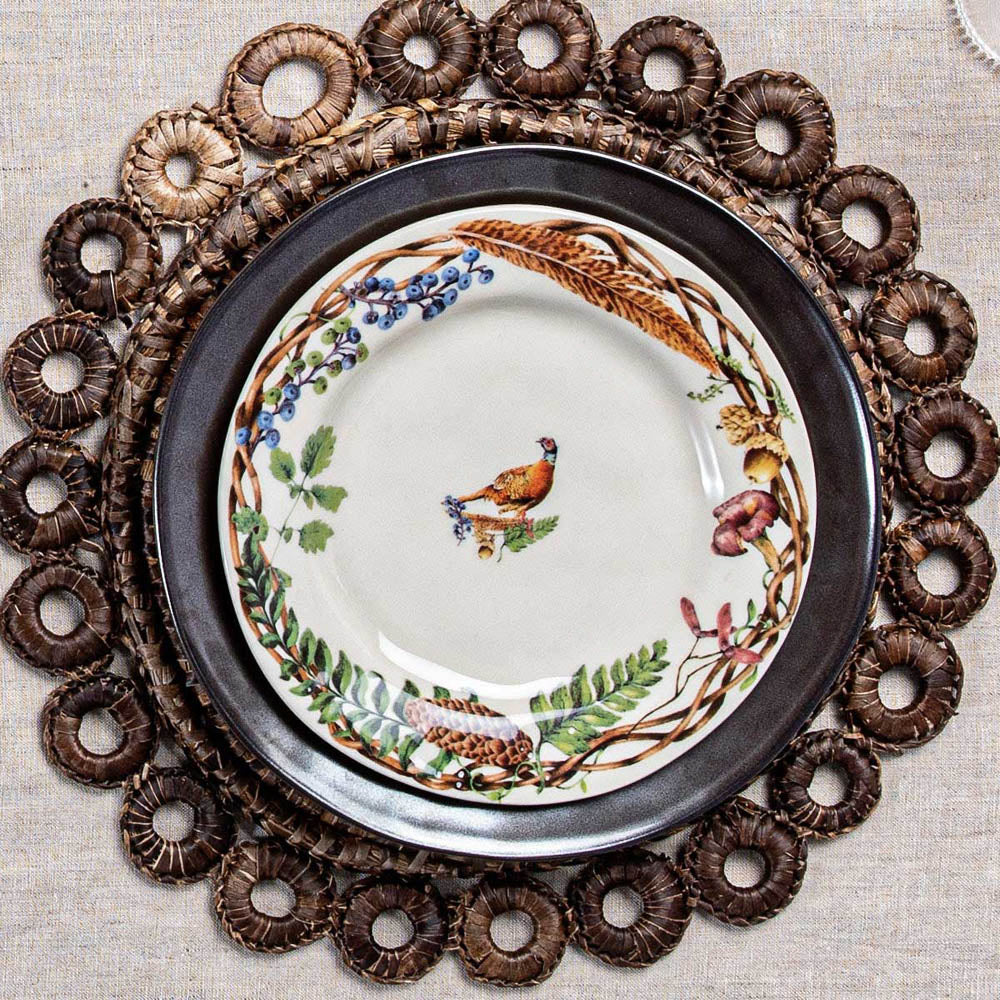 Forest Walk Dessert/Salad Plate Assorted Set of 4 by Juliska Additional Image-4