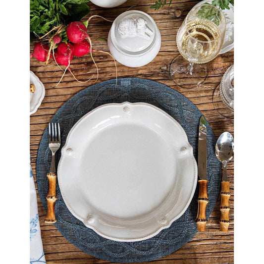 Berry & Thread Whitewash Flared Dinner Plate by Juliska Additional Image-1