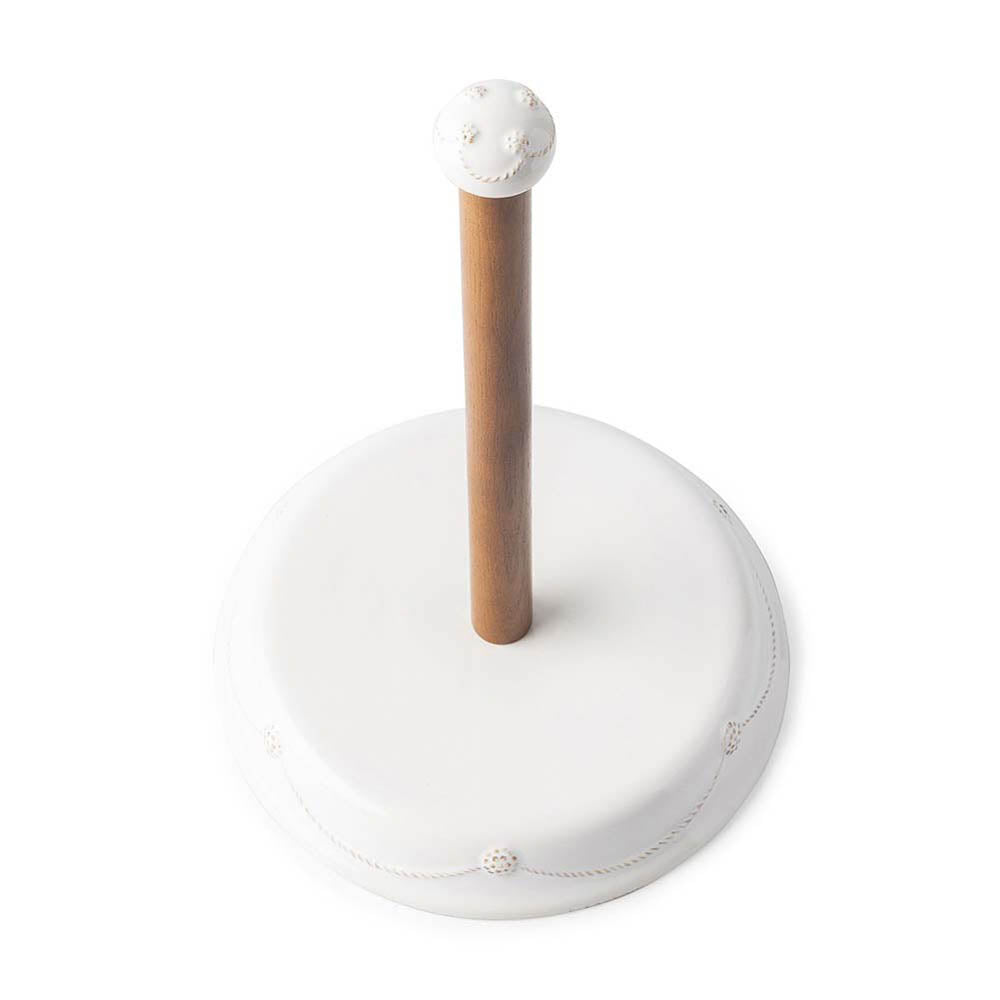 Berry & Thread Whitewash Paper Towel Holder by Juliska Additional Image-1