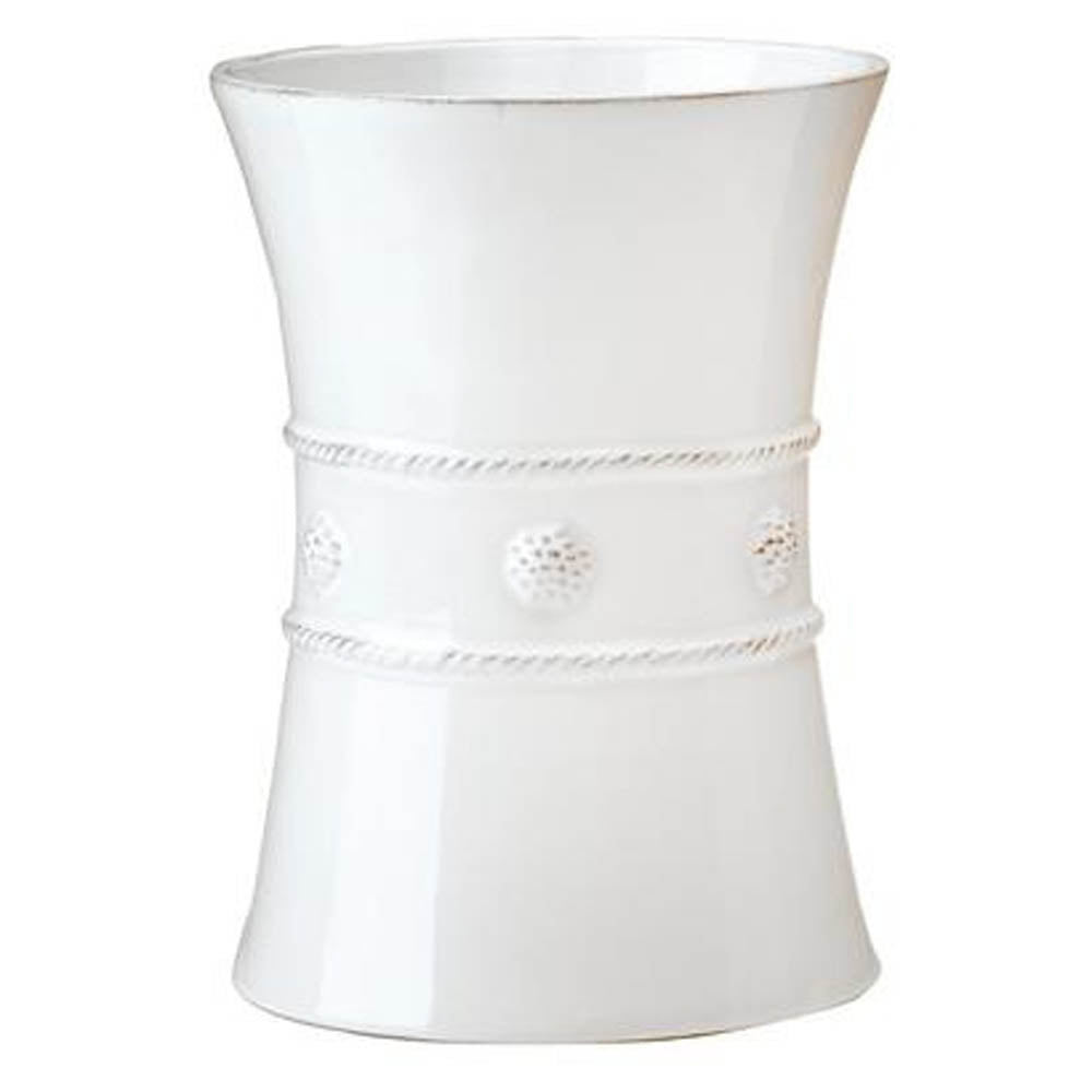 Berry & Thread Utensil Crock/Wine Cooler - Whitewash by Juliska