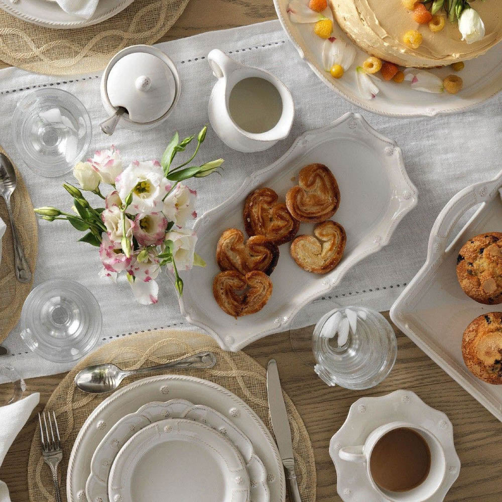 Berry & Thread White Small Serving Bowl by Juliska Additional Image-2