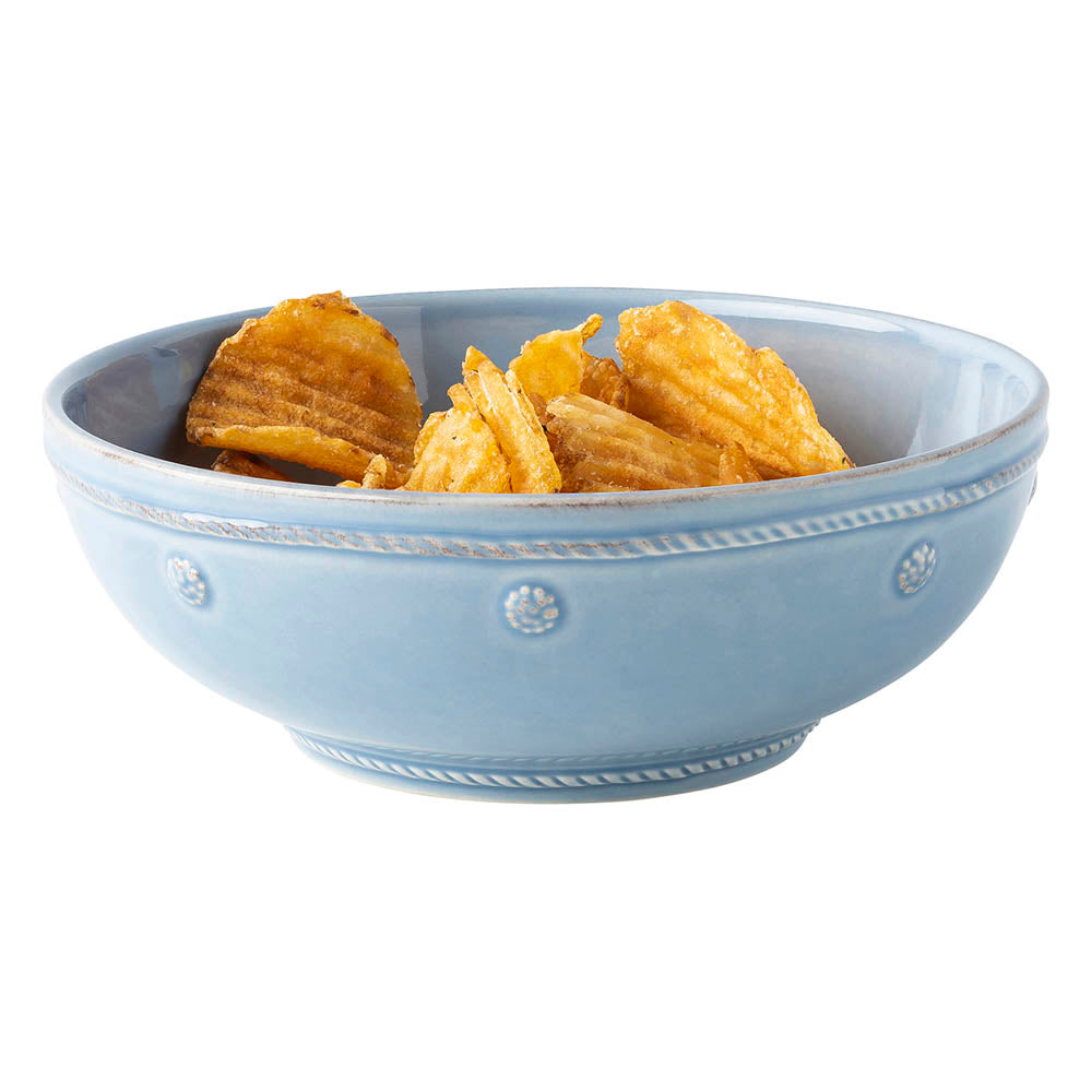Berry & Thread Chambray 7.75" Coupe Pasta Bowl by Juliska