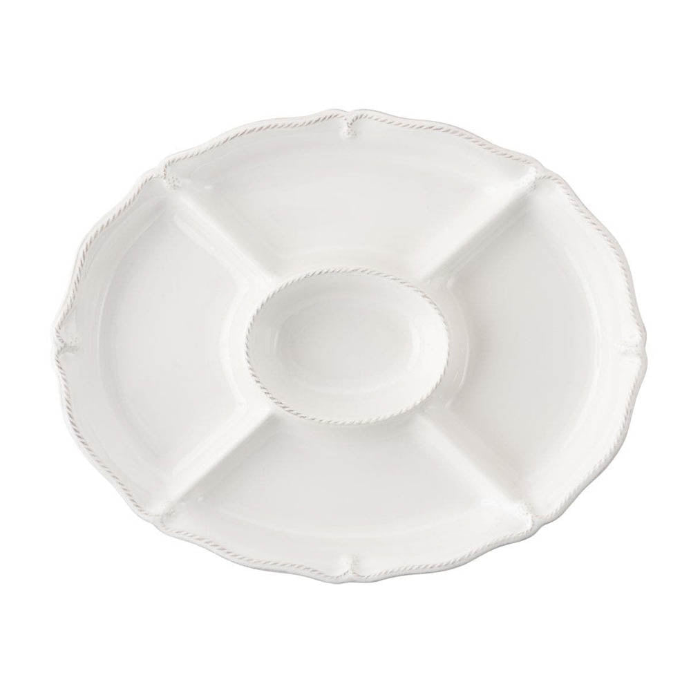 Berry & Thread Whitewash Crudite Platter by Juliska Additional Image-1