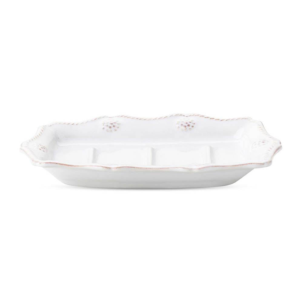 Berry & Thread Whitewash Soap Dish by Juliska Additional Image-3