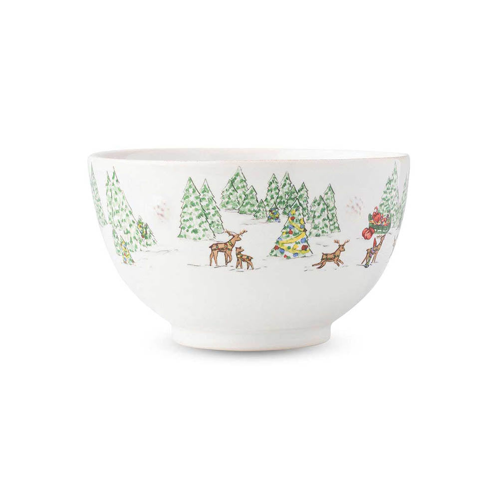 Berry & Thread Cereal Bowl - North Pole by Juliska Additional Image-1