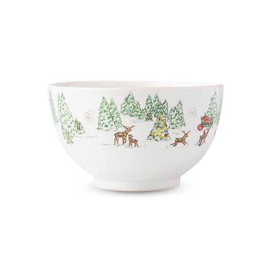 Berry & Thread Cereal Bowl - North Pole by Juliska Additional Image-1