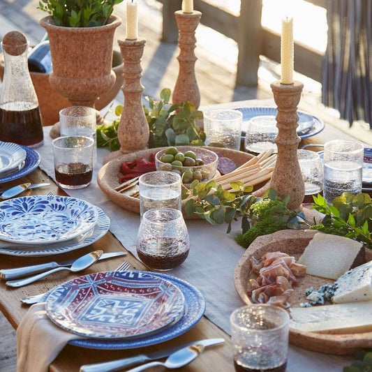 Le Panier White/Delft Dinner Plate by Juliska Additional Image-1