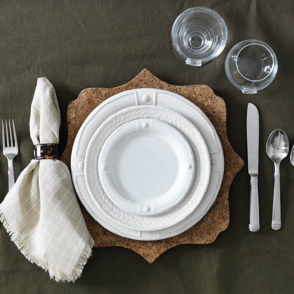 Le Panier Whitewash Dessert/Salad Plate by Juliska Additional Image-1