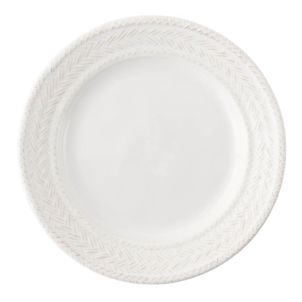 Le Panier Whitewash Side/Cocktail Plate by Juliska