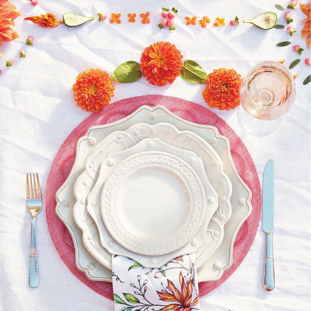Le Panier Whitewash Side/Cocktail Plate by Juliska Additional Image-3