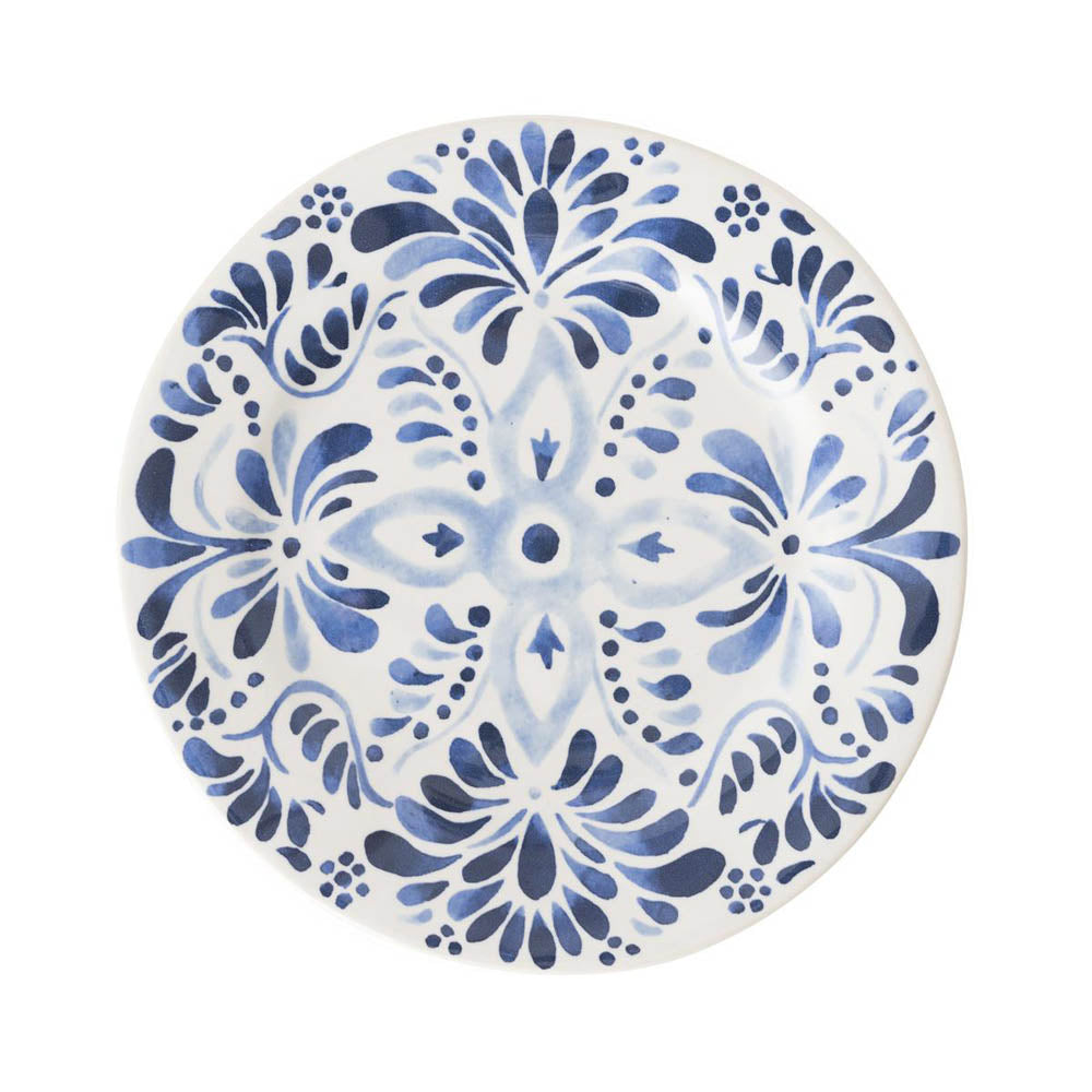 Wanderlust Iberian Journey Indigo Salad Plate by Juliska