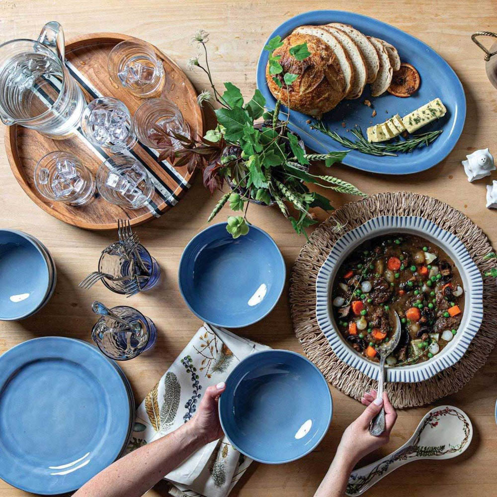 Puro Dinner Plate - Chambray by Juliska Additional Image-3