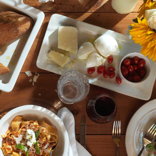 Puro Rectangular Platter - Whitewash by Juliska Additional Image-1