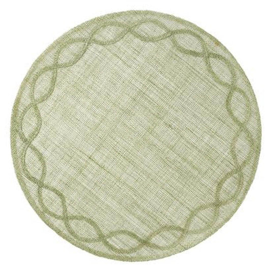 Pistachio Tuileries Garden Placemat by Juliska