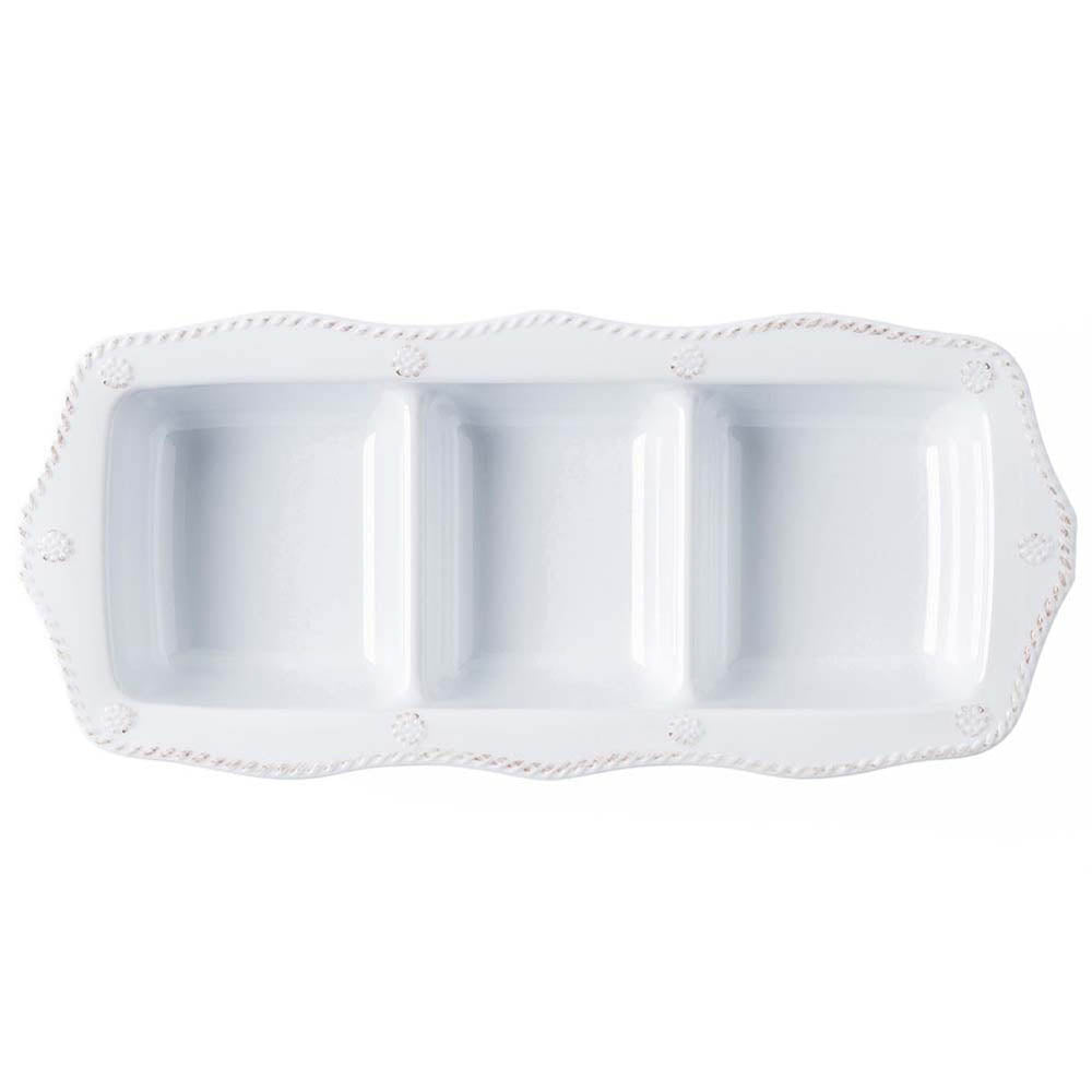 Berry & Thread Melamine Triple Section Server by Juliska Additional Image-1