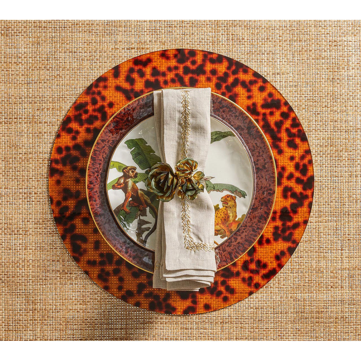 Jardin Napkin - Set of 4 by Kim Seybert Additional Image-2