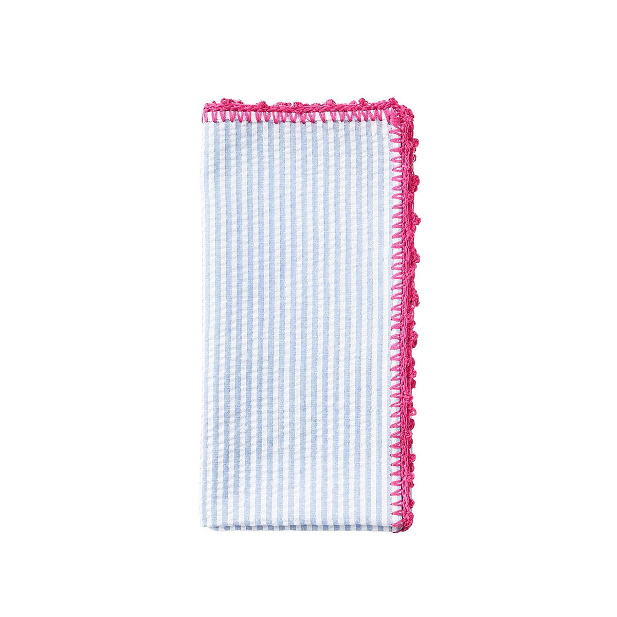 Seersucker Napkin - Set of 4 by Kim Seybert Additional Image-5