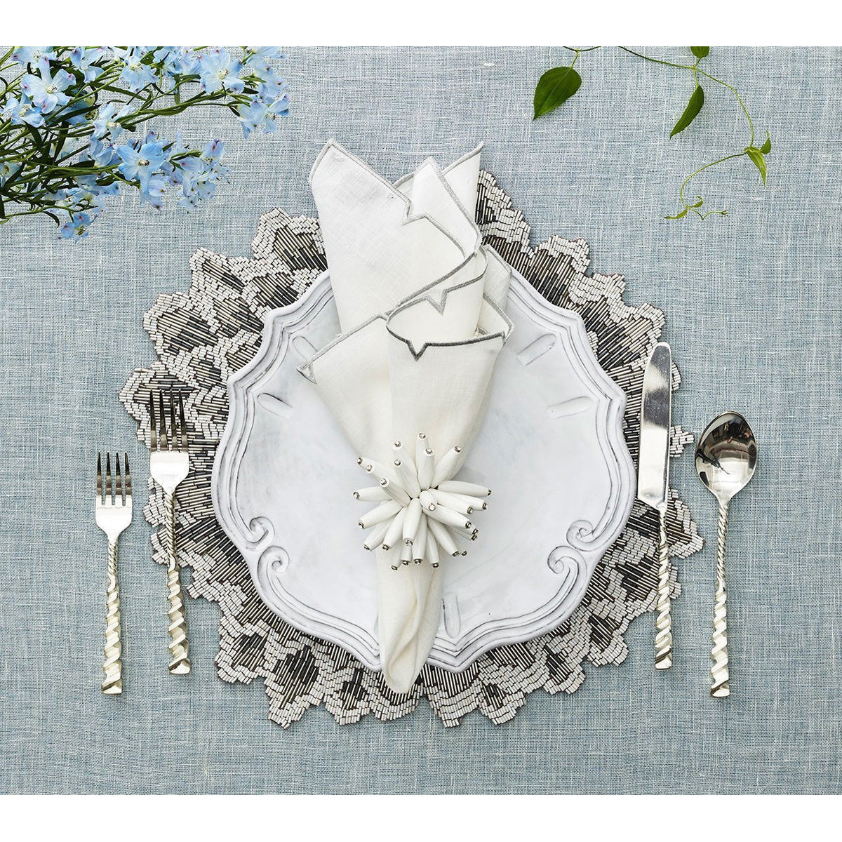 Divot Napkin - Set of 4 by Kim Seybert Additional Image-5