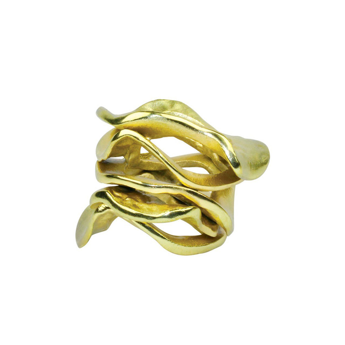 Flux Napkin Ring - Set of 4 by Kim Seybert