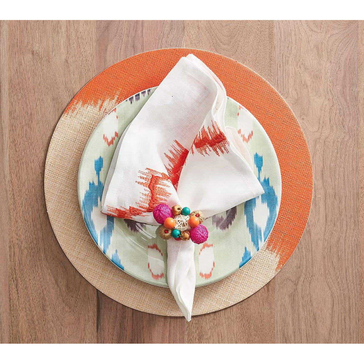 Java Napkin Ring - Set of 4 by Kim Seybert Additional Image-1