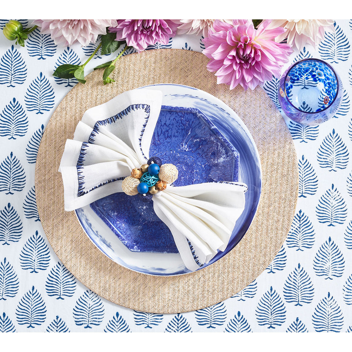 Java Napkin Ring - Set of 4 by Kim Seybert Additional Image-17